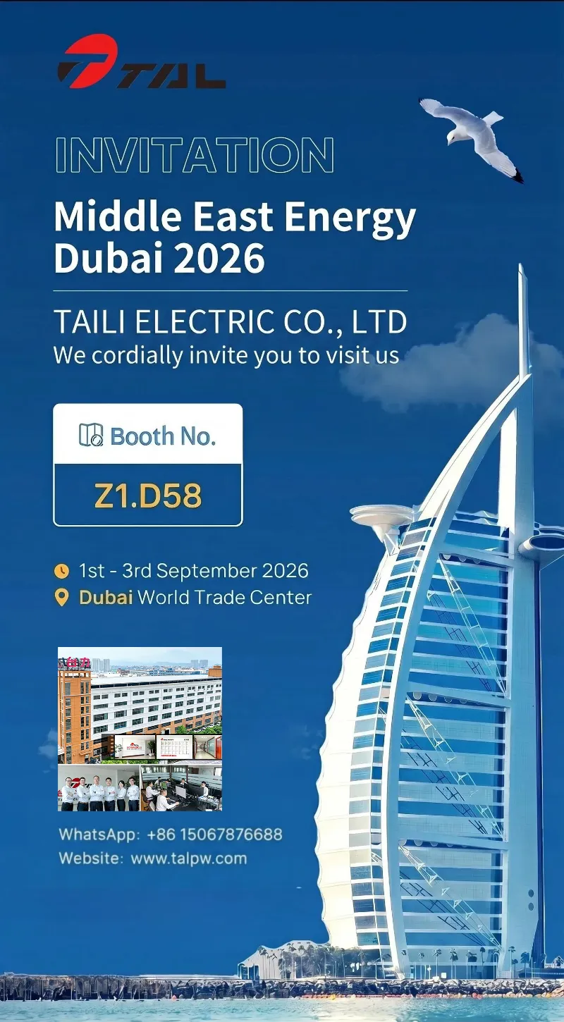 TAILI ist tief in der Energieübertragung und -verteilung verwurzelt und zeigt auf der Middle East Energy Dubai 2026 solide Stärke