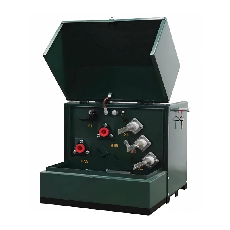 Einphasiger Transformator mit Pad-Montage